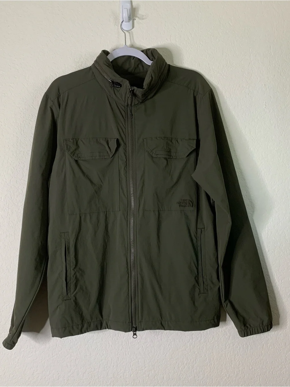 The North Face Mens green Temescal travel full zip jacket M